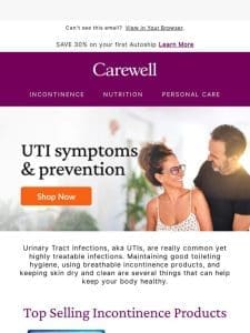 5 easy steps for UTI prevention