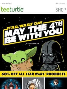 ? 60% off ALL Star Wars products! ?