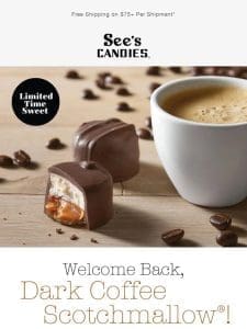 A Favorite Returns: Dark Coffee Scotchmallow ?