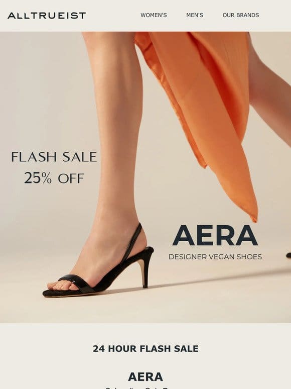 AERA Shoes | FLASH SALE – 25% OFF – 24 Hours