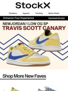 AJ1 Low Travis Scott Canary