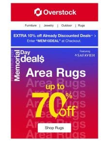 ALL Best Rugs， Up to 70% Off | Memorial Day Event Now!