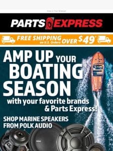 AMP UP YOUR BOATING SEASON