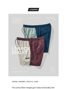 All New Short   The Lennox Short