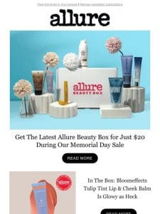 Allure Beauty Box Is On Sale–Save Up To $25 Right Now