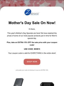 Are You Ready to Spoil Mom?