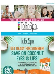 Are you NUTS for Coconut? We are! Coconut LIPS are BACK!