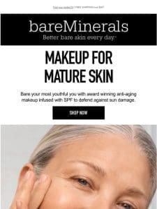 Award winners for mature skin