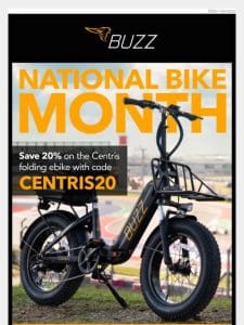 ? BIKE MONTH – Centris on your mind?