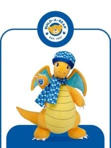 Back in Stock Online: Dragonite Pokémon Plush!