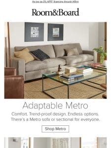 Best-selling Metro sofas and sectionals