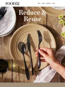 Bye， plastic waste   Outdoor flatware you won’t toss.