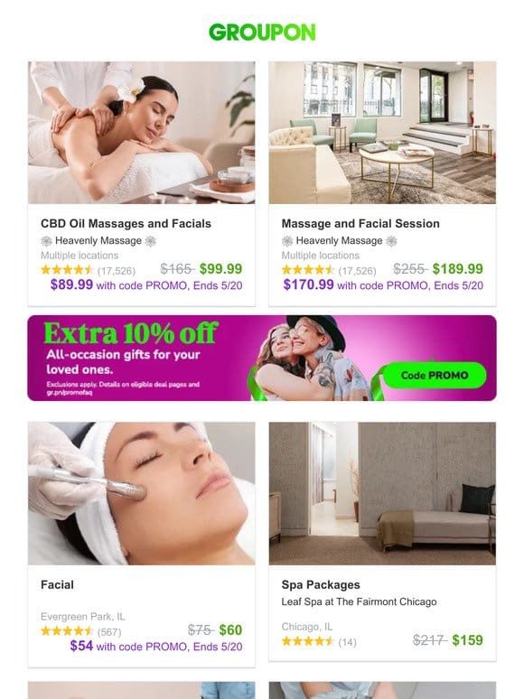 CBD Oil Massages and Facials and More