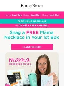 CLAIM Your FREE Mama Necklace – ALMOST SOLD OUT!