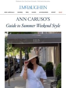 Celeb Stylist Ann Caruso’s Guide To Summer Style