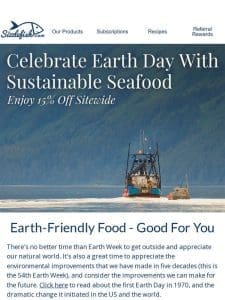 Choose Sustainable Seafood This Earth Week