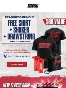 Claim your free gift bundle @ The Vitamin Shoppe