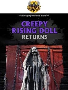 Creepy Rising Doll RETURNS