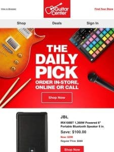 Daily Pick: Uncover your deal of the day