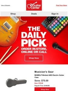 Daily Pick: Uncover your deal of the day