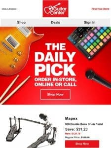 Daily Pick: Uncover your deal of the day