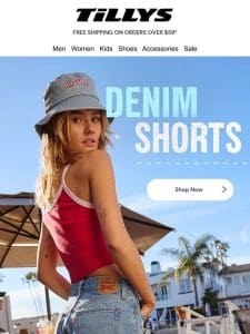 Denim Shorts | 4 for $25 Tops | Vans Shoes ☀️