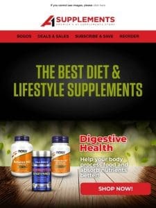 Diet & Lifestyle Supplements All in One Place!