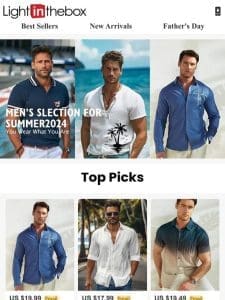 Discover Exquisite Men’s Fashion Picks!