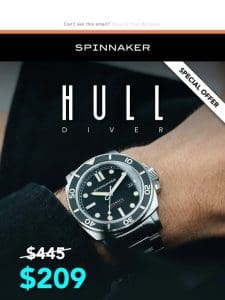 Dive into Savings: Hull Diver in Deep Grey