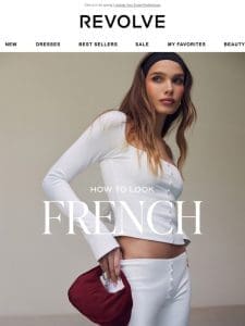 Dress like you’re French