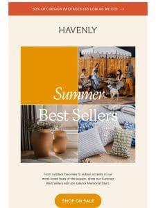 EDIT: Summer Best Sellers