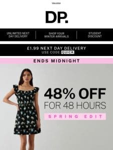 ENDS MIDNIGHT: 48% off edit