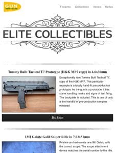 Elite Collectible Firearm Auctions