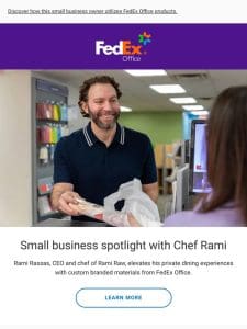 Empowering businesses to succeed with FedEx Office