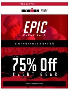 ? Epic Event Sale!