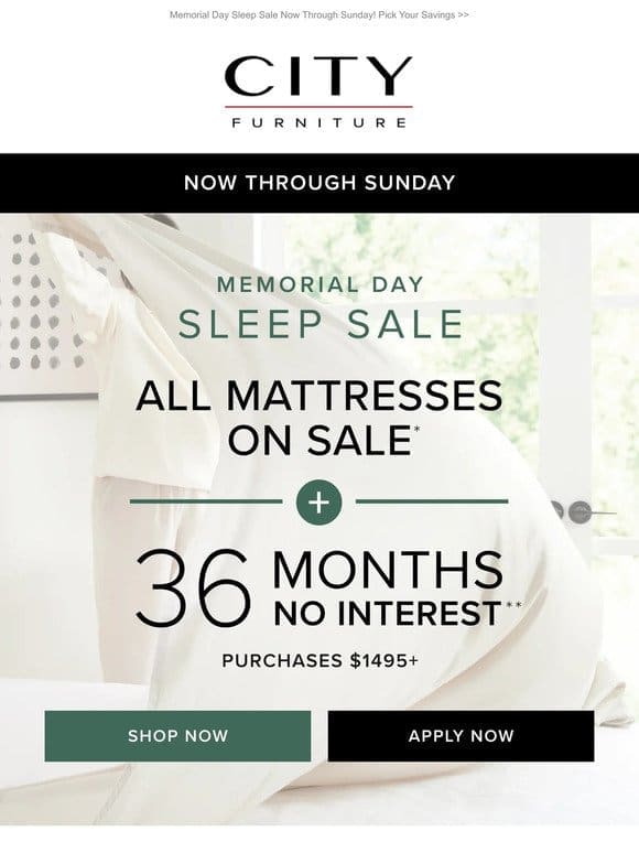 Every. Mattress. On. SALE.