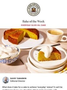 Everyday Olive Oil Cake