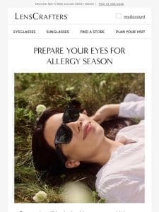 Experiencing seasonal allergies?