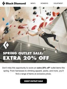 Extra 20% off is happening now