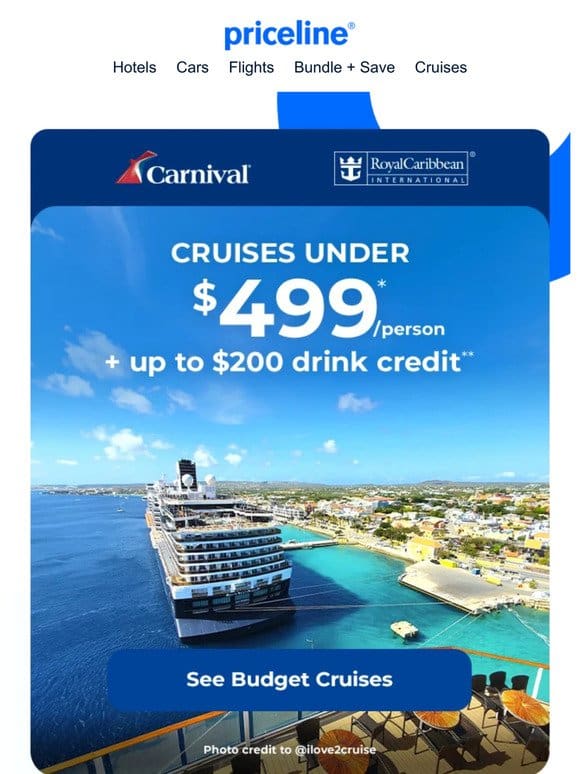 FACT: You can cruise for under $499