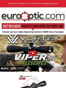 FIRST LOOK: Vortex Viper HD Scopes