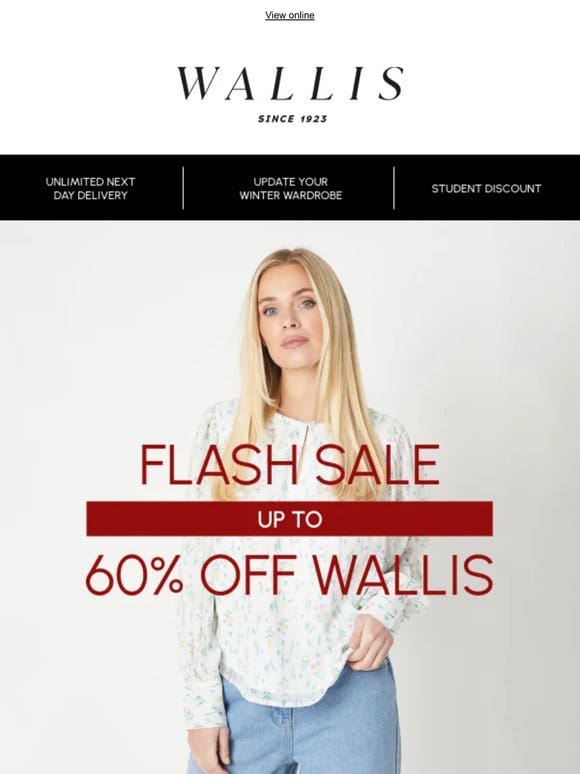 FLASH sale alert!