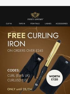 FREE Curling Wand ?