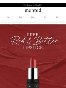 FREE LIPPIE + 30% Off