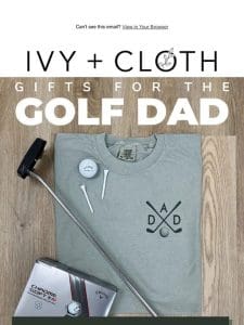 Father’s Day Gifts for the Golf Dad ⛳️☀️❤️