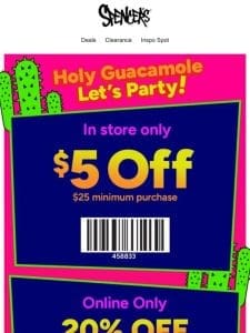 Fiesta starts NOW. Save $$$