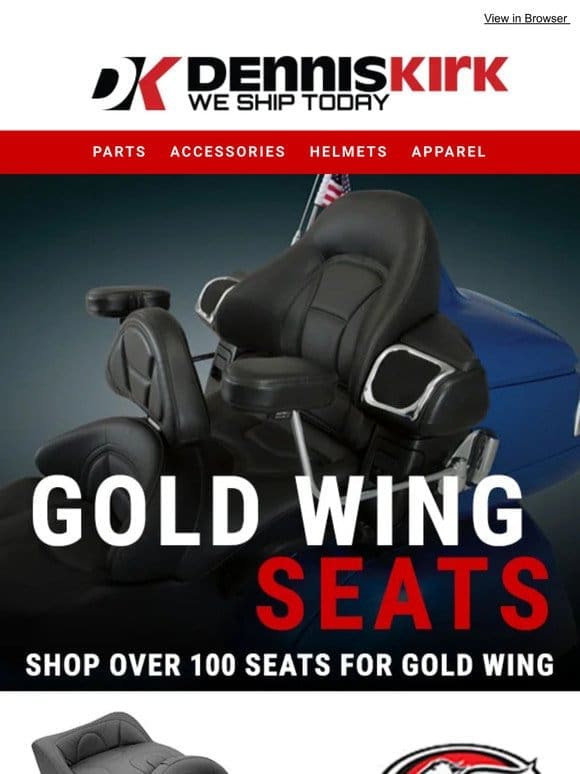 Find the PERFECT Seat For Your Gold Wing!