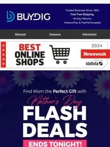 ? Flash Deals End Tonight??Cuisinart， Lexar， Garmin， Samsung & More!