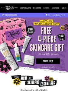 Free 4-Piece Gift For Mom