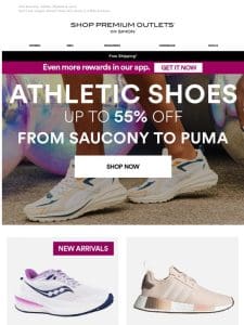 Fresh Kicks Up to 55% Off